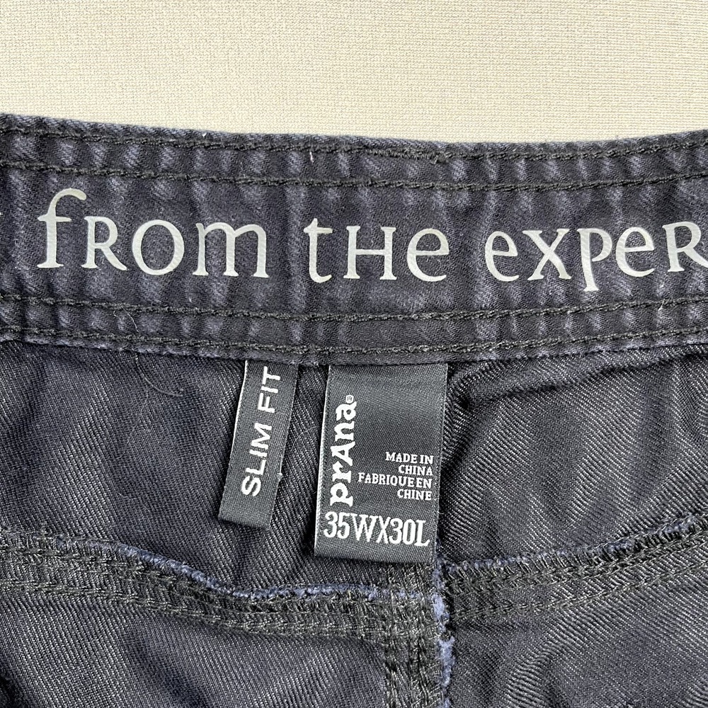 Prana Men's Classic Black Jeans